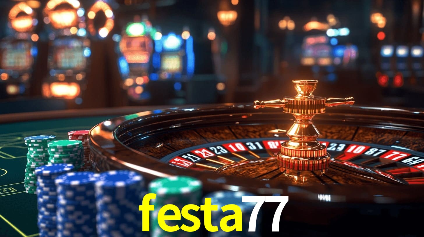 festa77: Jogos de Caça-Níqueis-Altas Recompensas, Roleta-Velocidade, Blackjack-Desafios Máximos