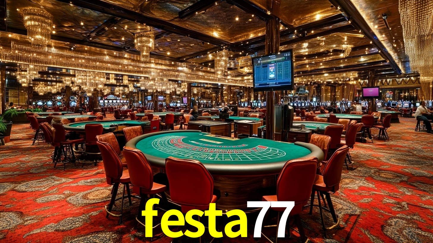 Sinta a adrenalina dos jogos de cassino com festa77